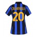 Inter Milan Hakan Calhanoglu #20 Dámské Domácí Dres 2026-27 Krátkým Rukávem Inter Milan Hakan Calhanoglu #20 Dámské Domácí Dres 2026-27 Krátkým Rukávem